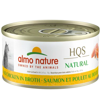 Almo Nature HQS Natural Salmon & Chicken 70g