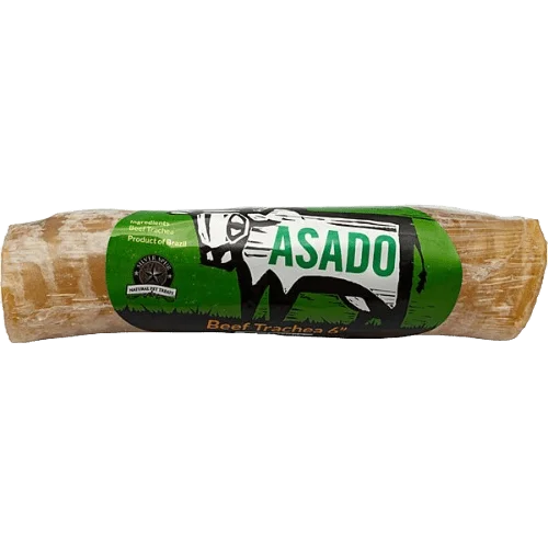 Asado Beef Trachea 6"  - Dog Treats - Silver Spur Natural Pet Treats