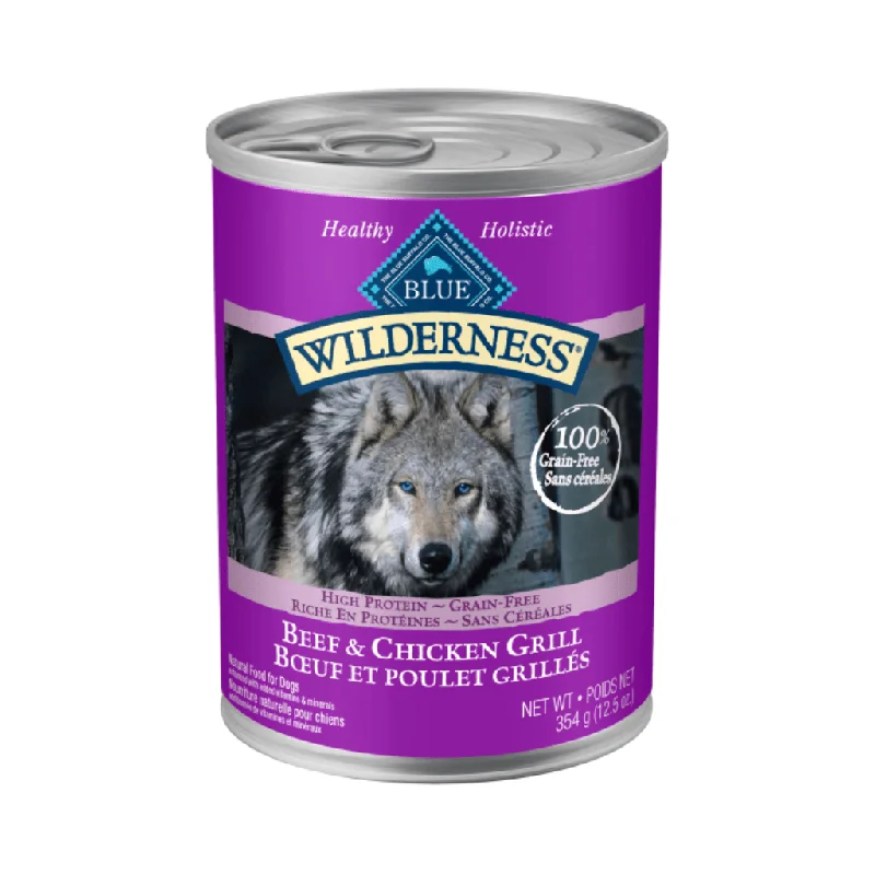 Beef & Chicken Grill Grain-Free12.5 oz Cans - Wet Dog Food  - Blue Buffalo