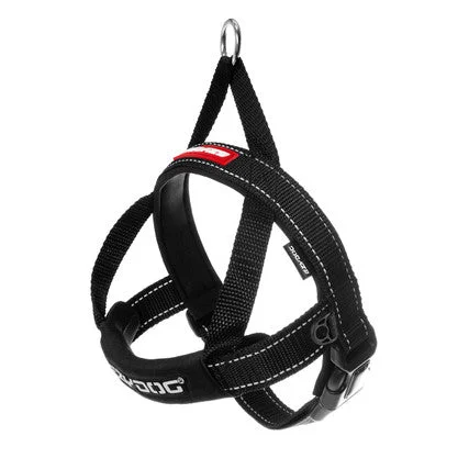 Black Quick Fit Dog Harness - Dog Harness - Ezydog