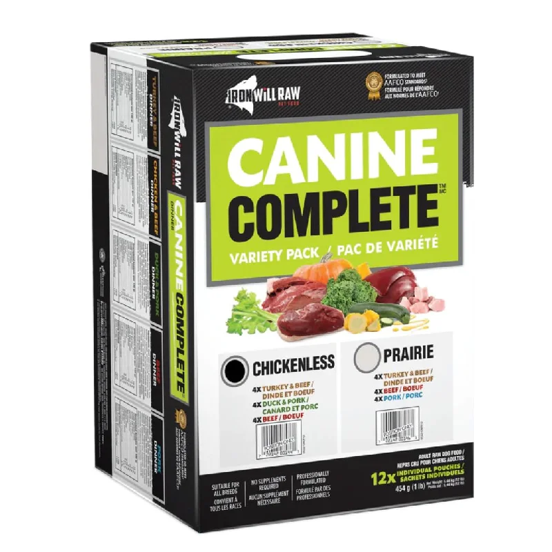 Canine Complete Variety Packs (12 lb)