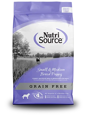 NutriSource Dog Food - Grain-Free Small & Medium Breed Puppy