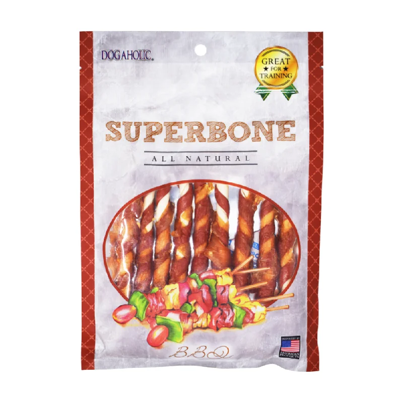 Dogaholic Superbone Stick with BBQ Dog Treats