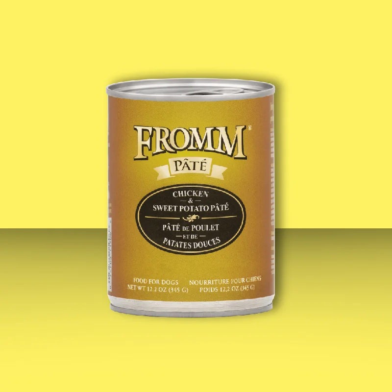 Fromm Gold Chicken & Sweet Potato Pate 12oz