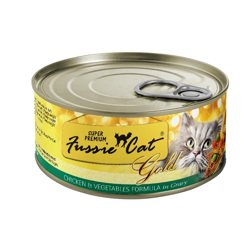 Fussie Cat Canned Cat Food Chicken & Vegetable