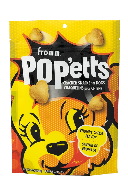 Pop'etts Chompy Cheese Cracker  - Dog Treats - Fromm