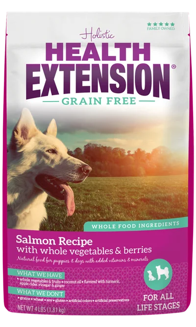 Health Extension Dog Grain Free Salmon Recipe