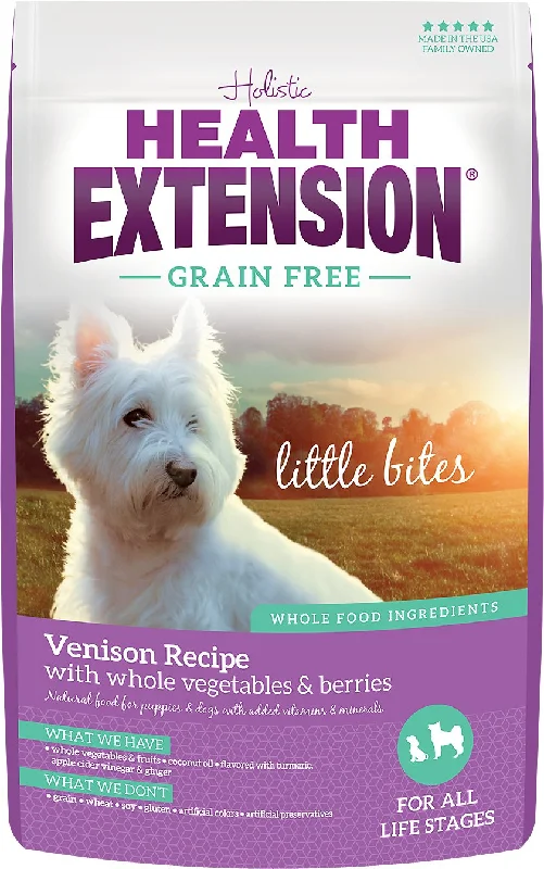 Health Extension Dog Little Bites Grain Free Venison