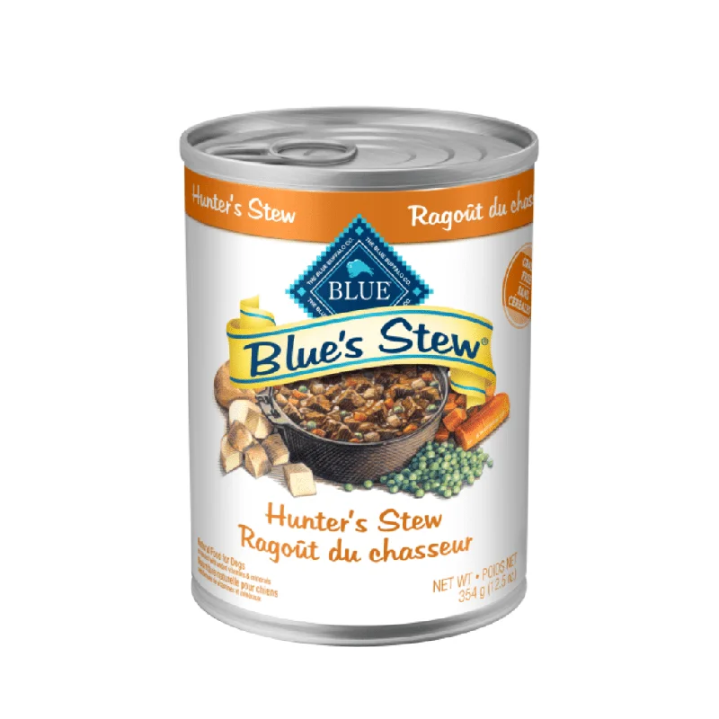 Hunter's Stew 12.5 oz Cans - Wet Dog Food - Blue Buffalo