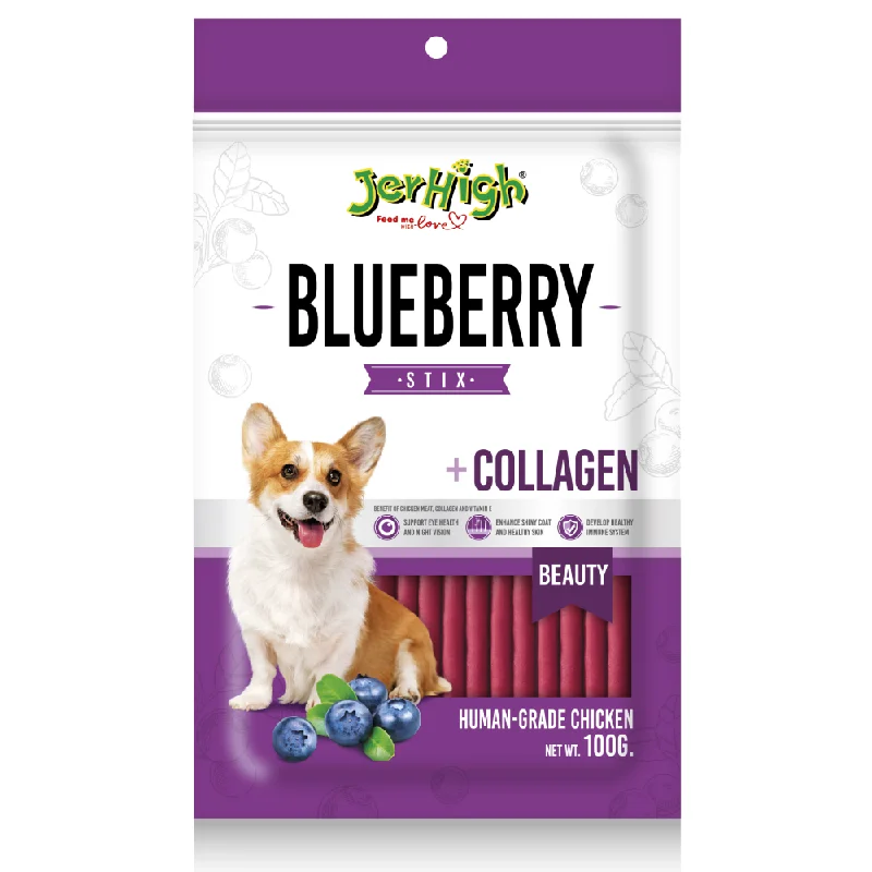 JerHigh Blueberry Stix Dog Treats