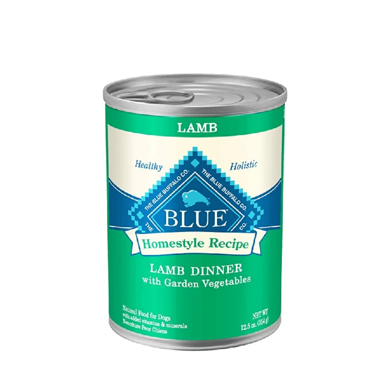 Lamb Dinner with Garden Vegetables 12.5 oz Cans - Wet Dog Food - Blue Buffalo