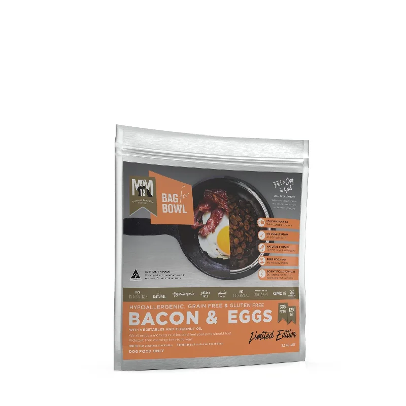 Meals for Mutts Grain Free Bacon and Eggs Dry Dog Food 2.5kg