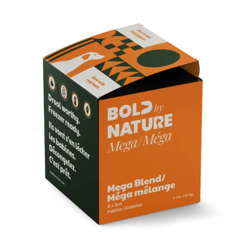 Mega Blends (Chicken & Beef) - Frozen Raw Dog Food - Bold By Nature