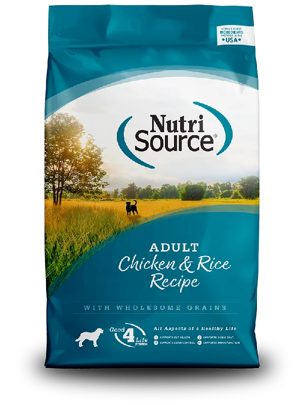 NutriSource Dog Adult Chicken & Rice