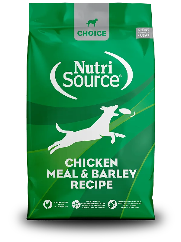 Nutrisource Dog Choice Chicken & Barley Recipe