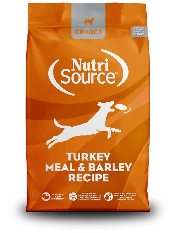 Nutrisource Dog Choice Turkey & Barley Recipe