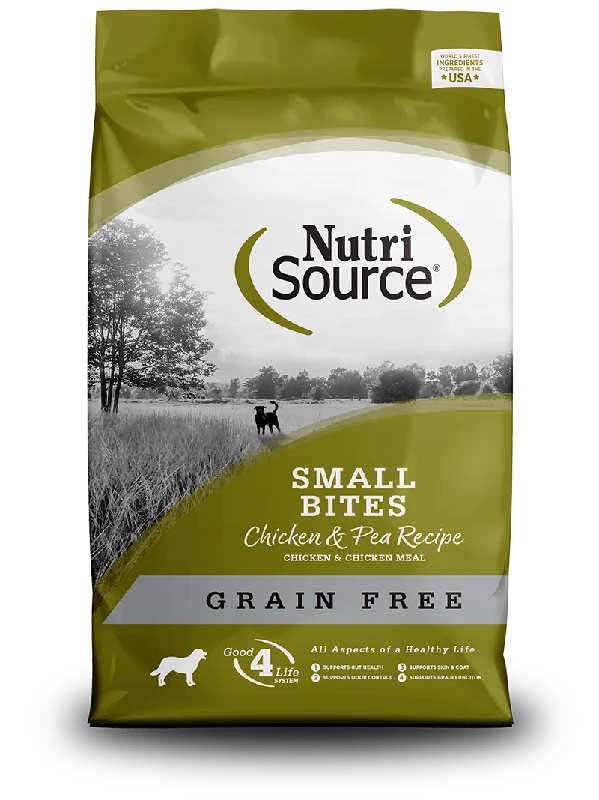 Nutrisource Dog Grain Free Chicken & Pea Small Bites