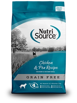 NutriSource Dog Food - Grain Free Chicken & Pea Recipe