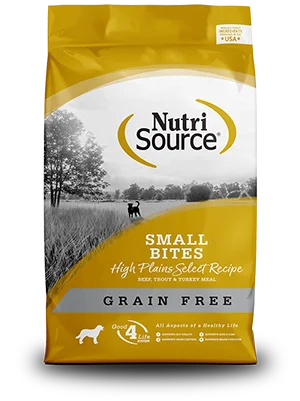 NutriSource Dog Food - Grain-Free High Plains Select Small Bites