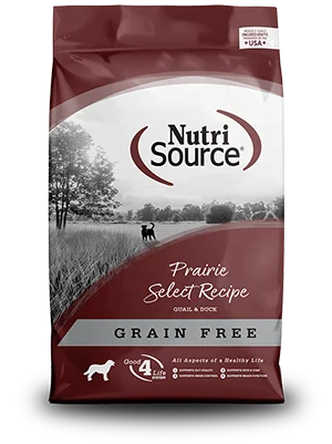 NutriSource Dog Food - Grain Free Prairie Select with Quail