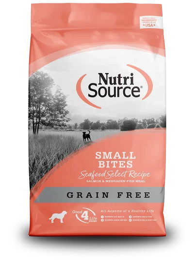 NutriSource Dog Food - Grain Free Seafood Select Small Bites