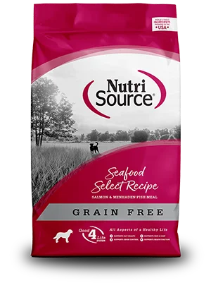 NutriSource Dog Food - Grain Free Seafood Select with Salmon