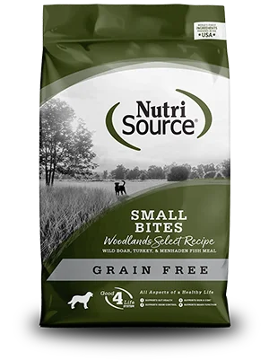 NutriSource Dog Food - Grain Free Small Bites Chicken & Pea