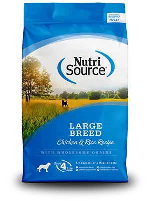 NutriSource Dog Food - Large Breed Chicken & Rice Recipe