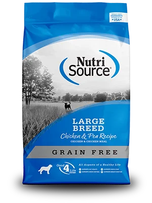 NutriSource Dog Food - Large Breed Grain-Free Chicken & Pea