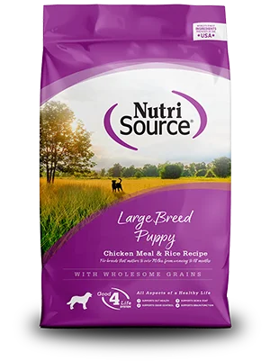 NutriSource Dog Food - Large Breed Puppy Chicken & Rice