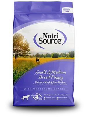 NutriSource Dog Food - Small & Medium Breed Puppy