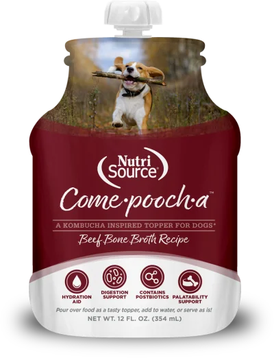 NutriSource Dog Meal Topper - Beef Come-Pooch-A