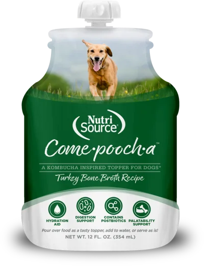 NutriSource Dog Meal Topper - Turkey Come-Pooch-A