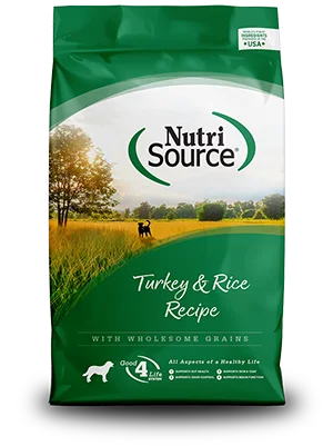 NutriSource Dry Dog Food - Turkey & Rice