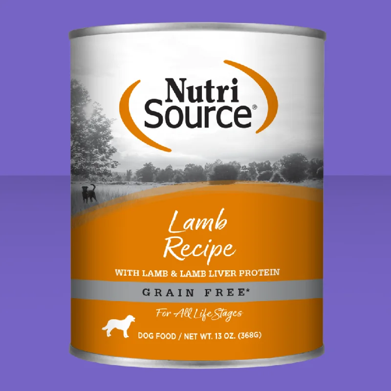 Nutrisource GF Lamb 13oz