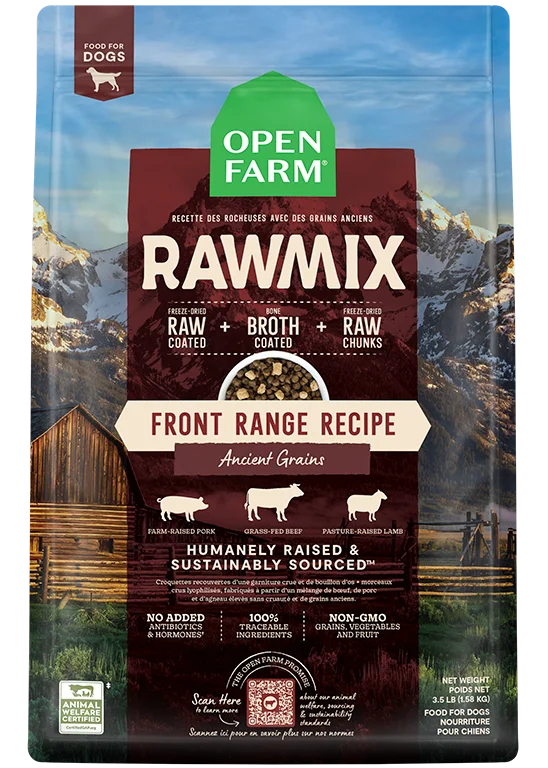 Open Farm RAWMIX Front Range Recipe with Ancient Grains for Dogs