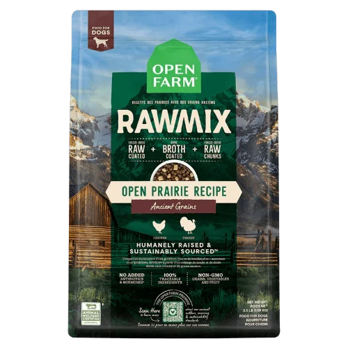 Open Prairie Ancient Grains RawMix - Dry Dog Food - Open Farm