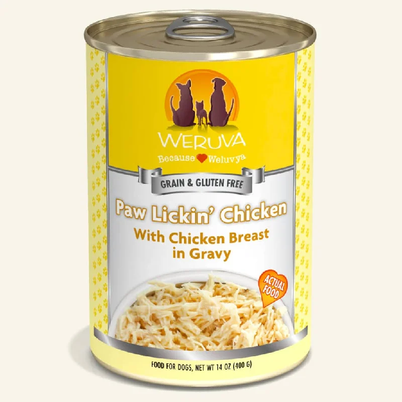 Paw Lickin Chicken 12/14 oz  Wet dog food - Weruva