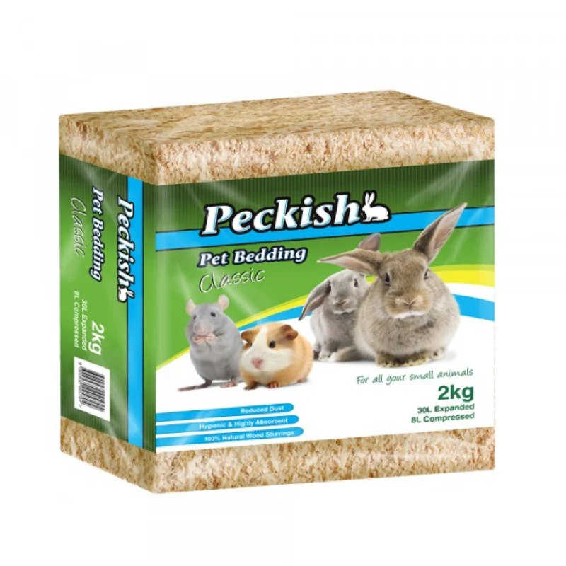 Peckish Natural Wood Shaving Pet Bedding 2kg