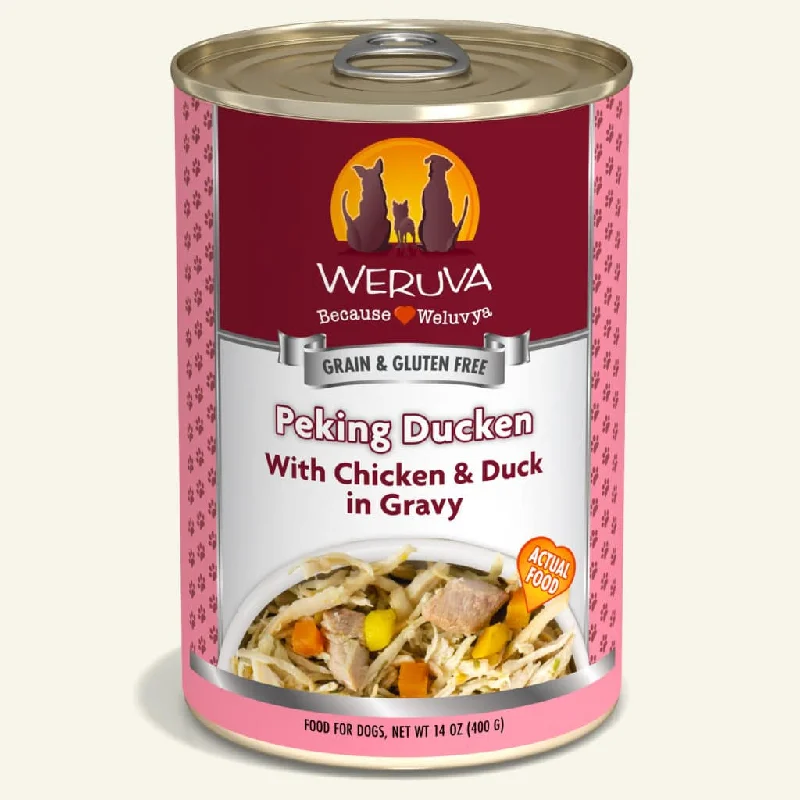 Peking Ducken 12/14 oz  Wet dog food - Weruva