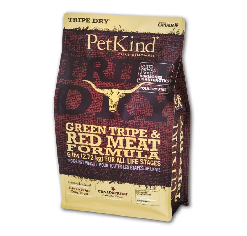 Petkind Tripe Dry Green Tripe and Red Meat Formula 25 lb bag