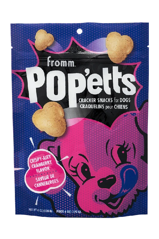 Pop'etts Crispy Airy Cranberry Cracker - Dog Treats - Fromm