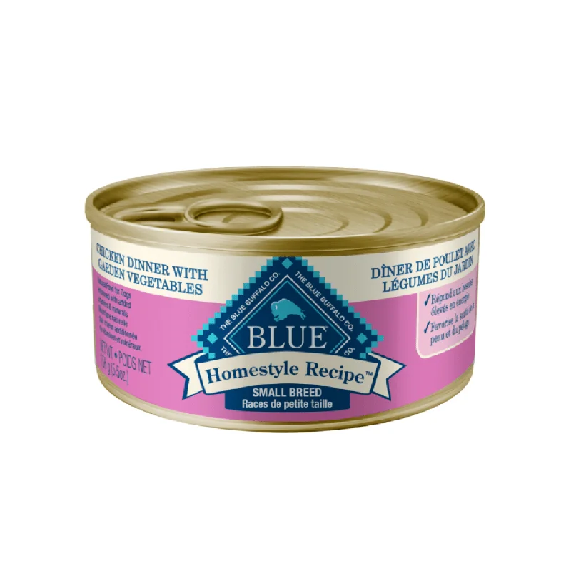 Small breed Chicken Dinner with Garden Vegetables Wet Dog Food 5.5 oz Cans - Blue Buffalo