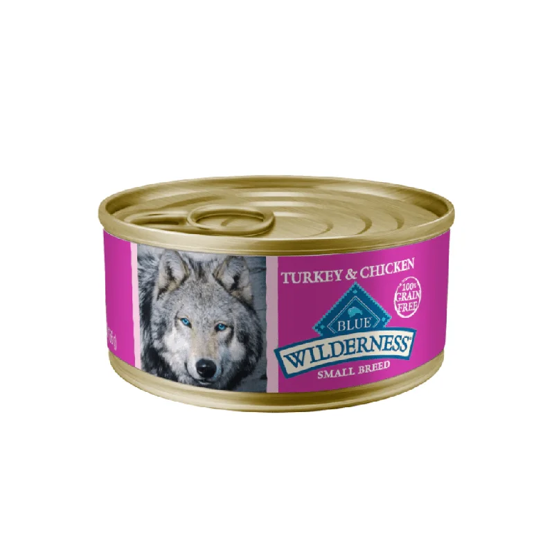 Small breed Turkey and Chicken Grill 5.5 oz Cans - Wet Dog Food - Blue Buffalo