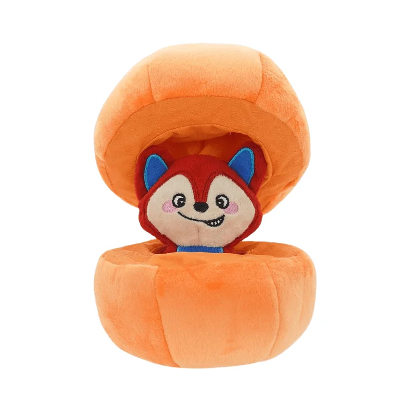 Puzzle Hunter Dog Toy - Fruity Critterz - Pumpkin