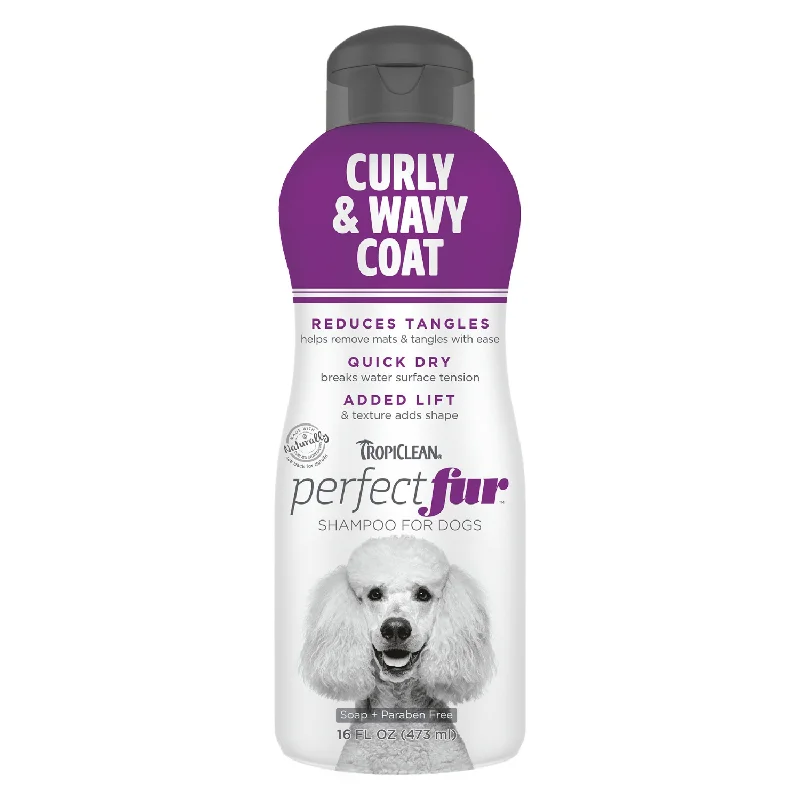 Dog Shampoo - PERFECTFUR - Curly & Wavy Coat - 16 fl oz