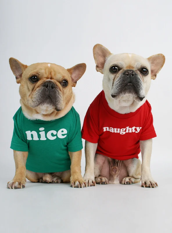 Nice + Naughty (2-Pack) Dog Tee